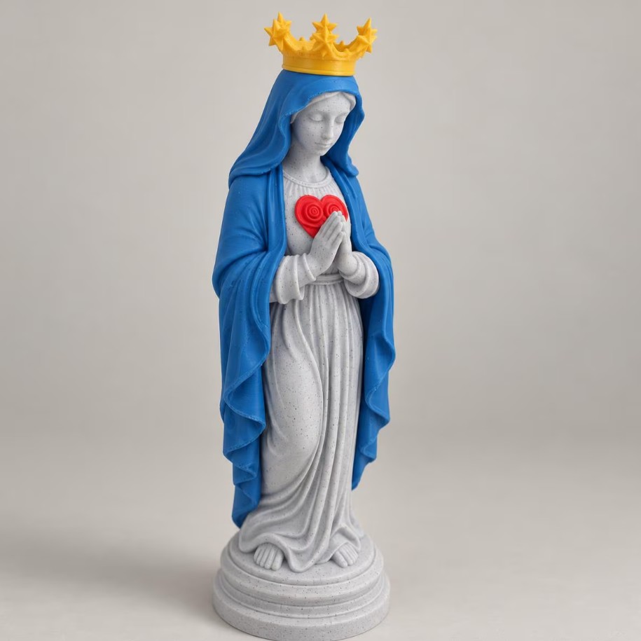 Immaculate Heart of Mary — photo 2 of 3, made to order by Danjo 3D Studio
