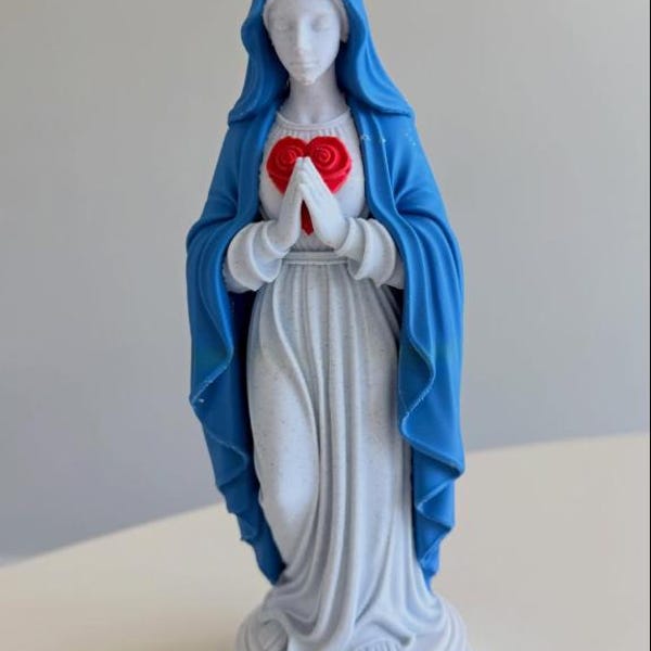 Personalized Immaculate Heart of Mary statue