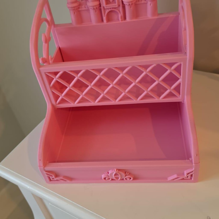 Princess Castle 2-Tier Organizer — photo 3 of 3, made to order by Danjo 3D Studio