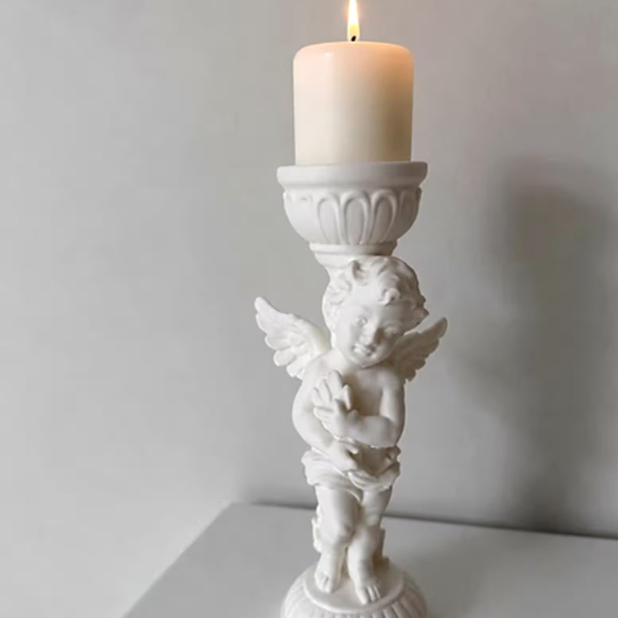 Cherub Angel Candle Holder — photo 2 of 3, made to order by Danjo 3D Studio
