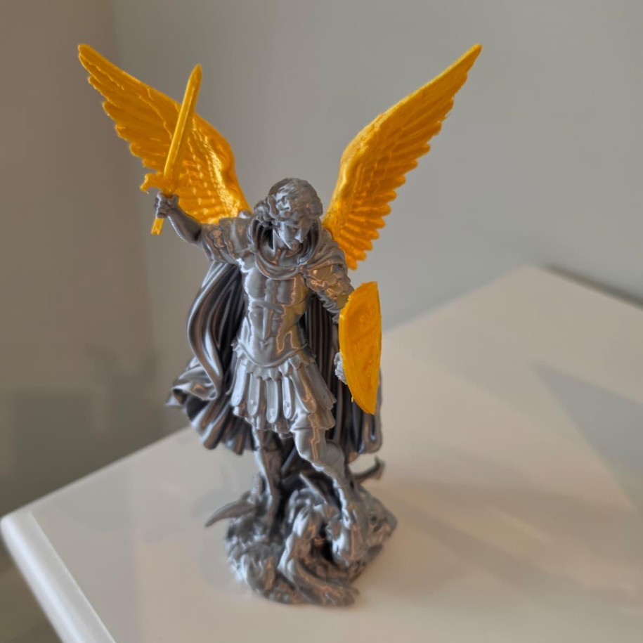 St. Michael the Archangel Statue — photo 3 of 3, made to order by Danjo 3D Studio