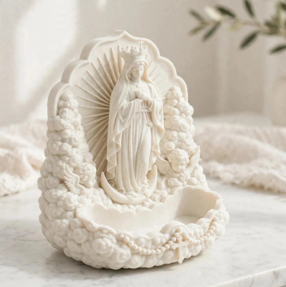 Immaculate Conception Rosary Holder — photo 3 of 3, made to order by Danjo 3D Studio