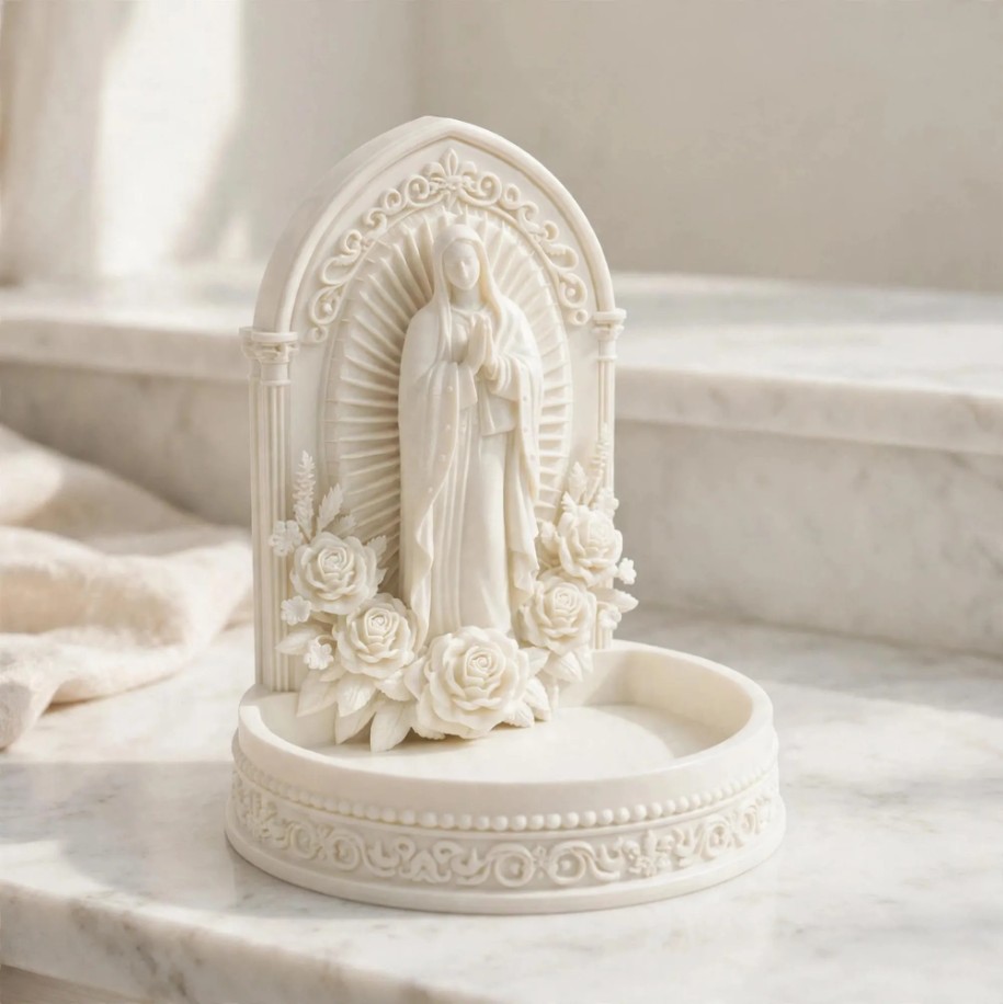 Our Lady of Guadalupe Rosary Holder — photo 3 of 3, made to order by Danjo 3D Studio