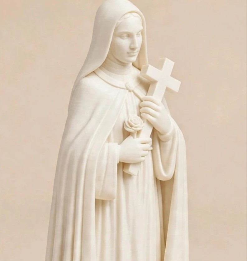 Saint Therese of Lisieux Rosary Holder — photo 3 of 3, made to order by Danjo 3D Studio