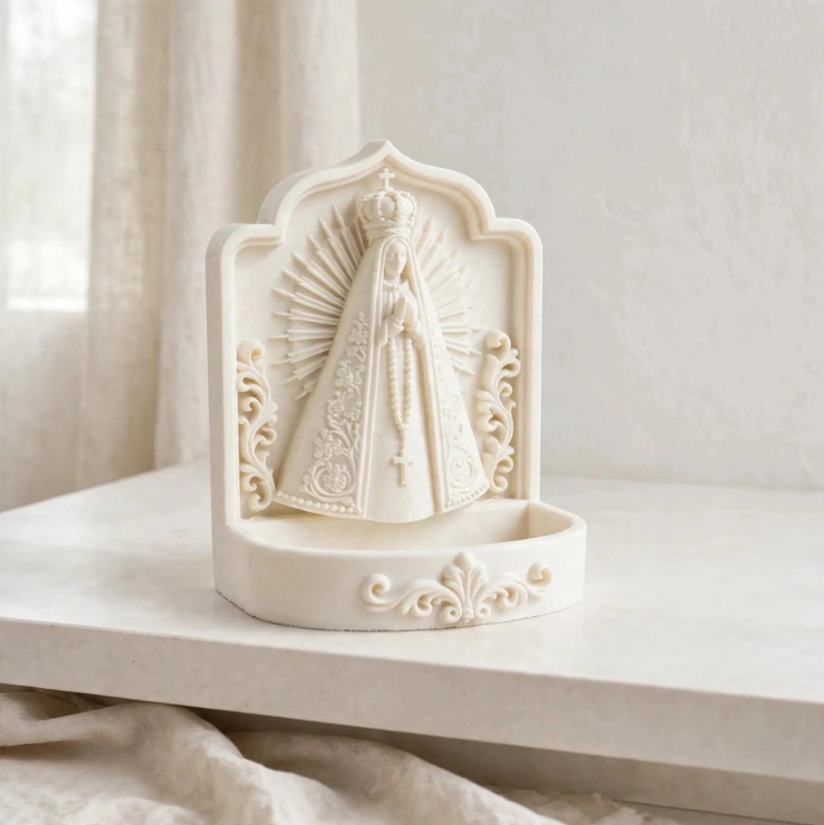 Our Lady of Aparecida Rosary Holder — photo 3 of 3, made to order by Danjo 3D Studio